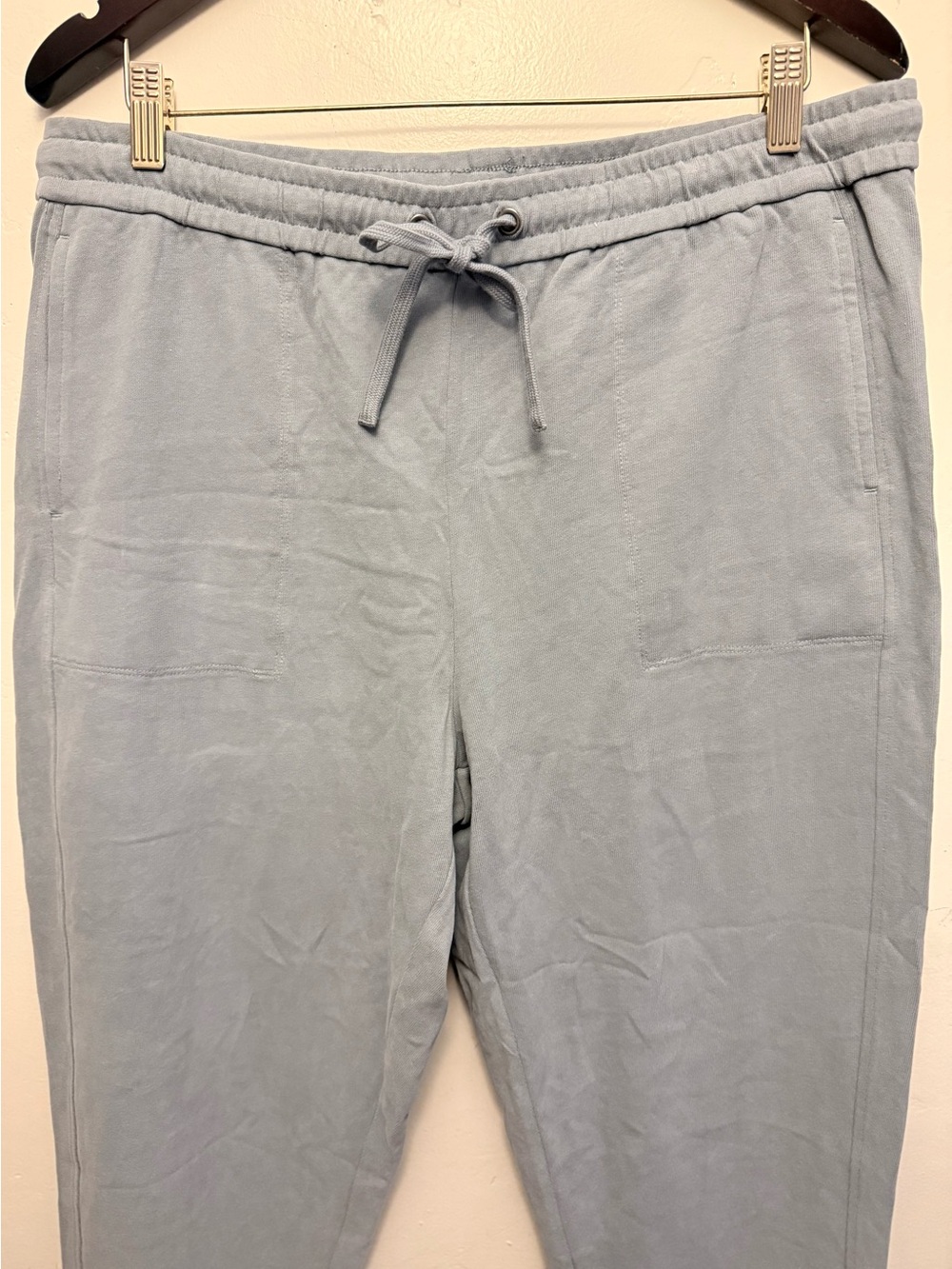 Barefoot Dreams Pale Blue Drawstring Joggers